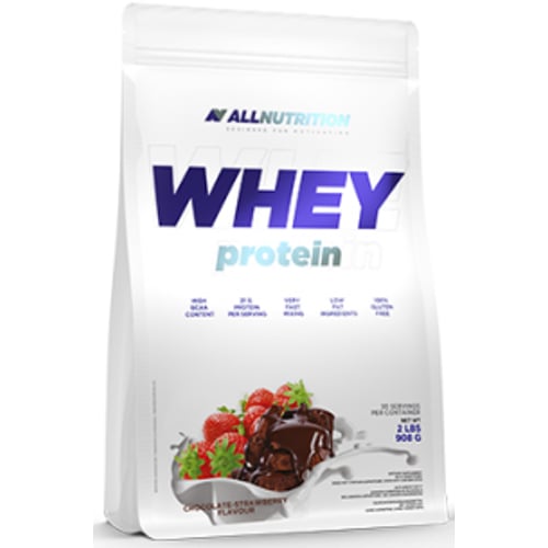 Протеин All Nutrition Whey Protein 908 g /27 servings/ Chocolate Strawberry