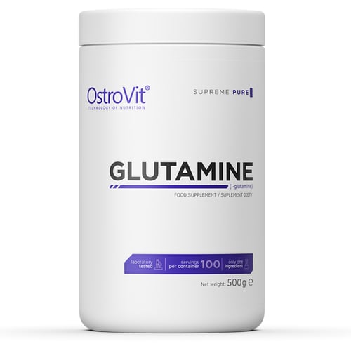 Амінокислота для спорту OstroVit Glutamine 500 g /100 servings/ Pure