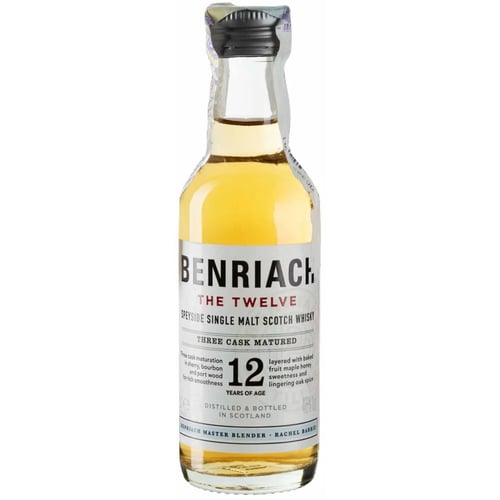 Віскі BenRiach 12yo 0.05 л (BWQ5177)