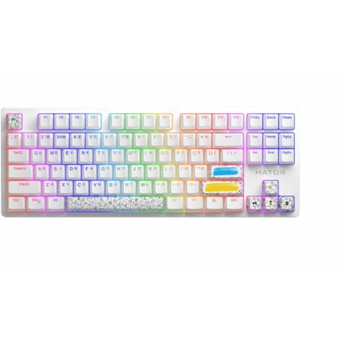 Клавиатура HATOR Rockfall 2 Mecha TKL Authentic Edition White (HTK-531)