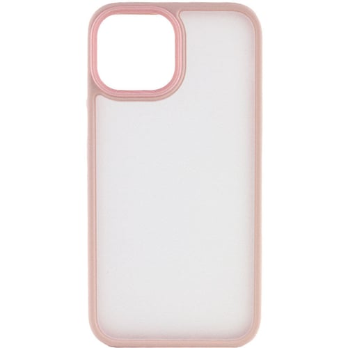 Чохол для iPhone Mobile Case TPU+PC Metal Buttons Pink for iPhone 13