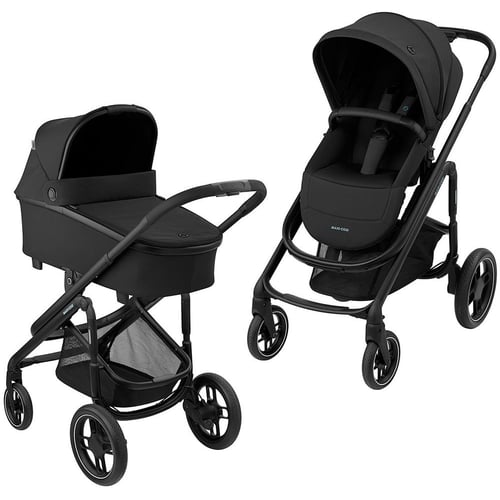 Універсальний візочок 2 в 1 Maxi-Cosi Plaza Plus (Essential Black)