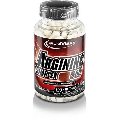 Аминокислота для спорта IronMaxx Arginin Simplex 800 130 Capsules