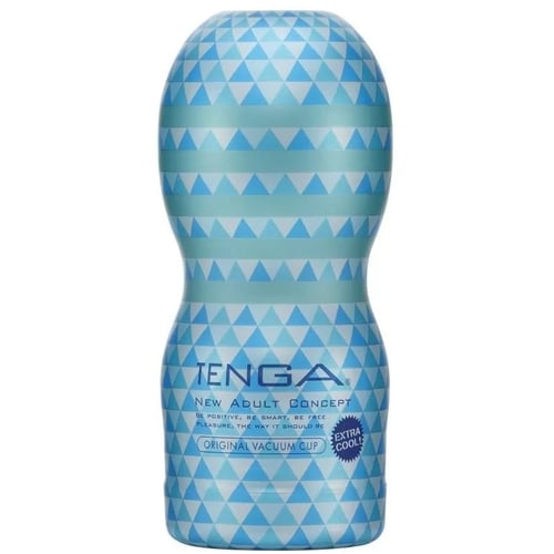 Мастурбатор с эффектом холода Tenga Original Vacuum Cup Extra Cool (белый)