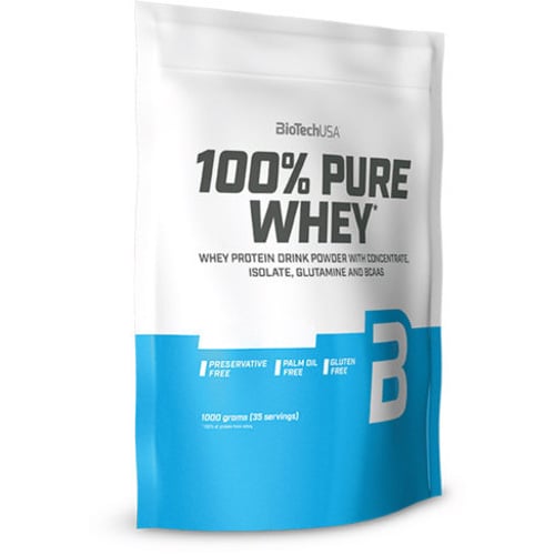 Протеїн BioTechUSA 100% Pure Whey 1000 g /35 servings/ Hazelnut