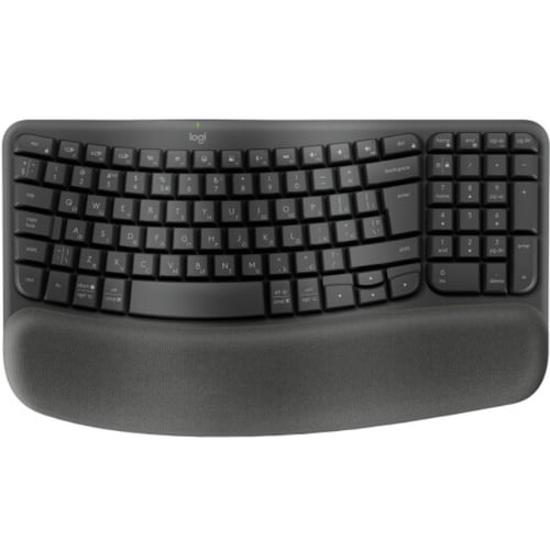 Клавиатура Logitech Wave Keys Bluetooth/Wireless Black (920-012304)