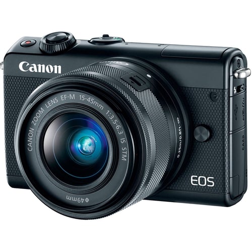 Canon EOS M100 kit (15-45mm) IS STM Black Офіційна гарантія