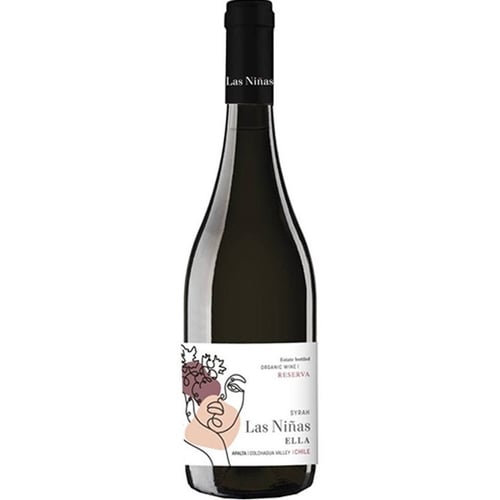 Вино Las Ninas Ella Reserva Syrah Bio красное сухое 0.75л (WHS7804661040657)