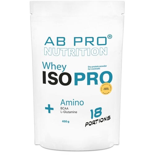 Протеїн AB PRO ISO PRO Whey + Amino 450 g / 18 servings / Mango