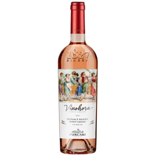 Вино Purcari Feteasca Neagra & Pinot Grigio розовое сухое 13% 0.75л (DDSAU8P078)