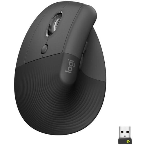 Мышь Logitech Lift Left Vertical Ergonomic Wireless/Bluetooth Graphite (910-006474)