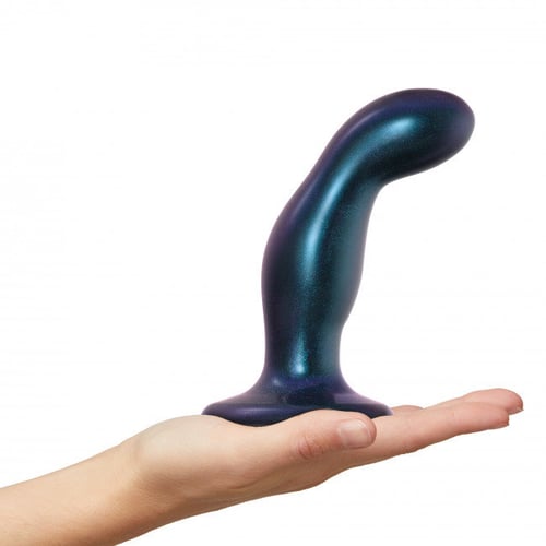 Дилдо Strap-On-Me Dildo Plug Snaky Metallic Blue - M