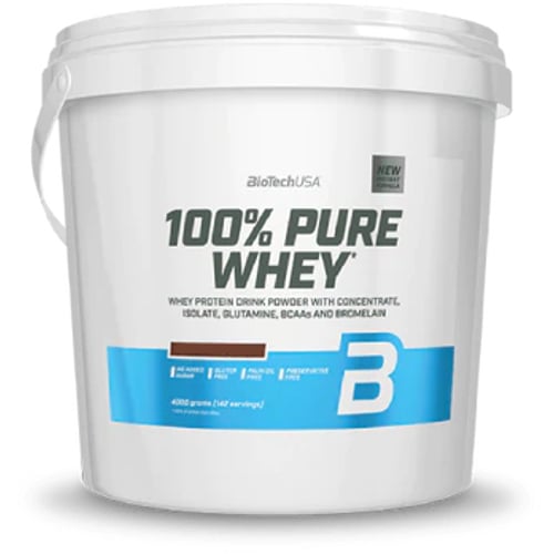 Протеїн BioTechUSA 100% Pure Whey 4000 g / 142 servings / Strawberry