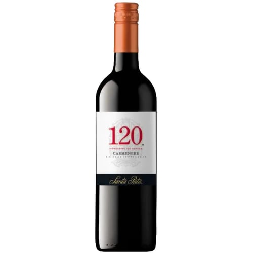 Вино Santa Rita 120 Carmenere Reserva Especial D.O., червоне, сухе 13.5% (0.75 л) (MAR7804330984060)