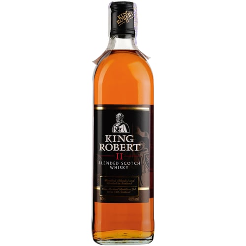 Виски King Robert II Blended Scotch Whisky 40% (0.5 л) (MAR5010852020601)