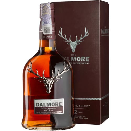 Віскі Dalmore 12yo Sherry Cask Select gift box 0.7 л (BWQ0274)