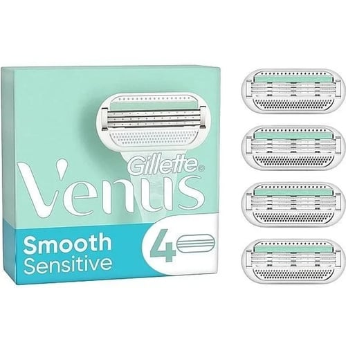 Gillette Venus Smooth Sensitive Картриджи сменные для бритья женские 4 шт