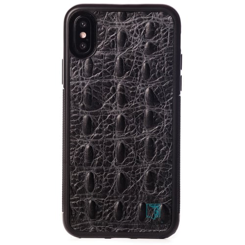 Чохол для iPhone Gmakin Leather Case Black (GLI01) for iPhone X/iPhone Xs