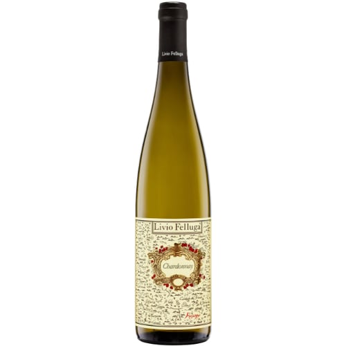 Вино Livio Felluga Chardonnay COF 2021 біле сухе 13% 0.75 л (VTS2509213)