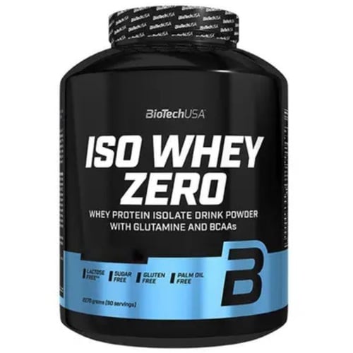 Протеин BioTechUSA Iso Whey Zero 2270 g /75 servings/ Black biscuit