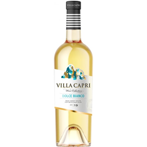 Вино Villa Capri Dolce Bianco біле напівсолодке 0.75л 9-13% (PLK4820189292319)