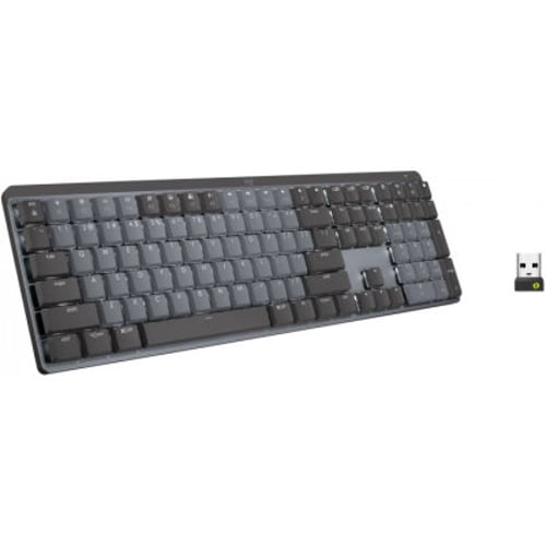 Клавиатура Logitech MX Wireless Illuminated Performance Graphite Clicky (920-010759)