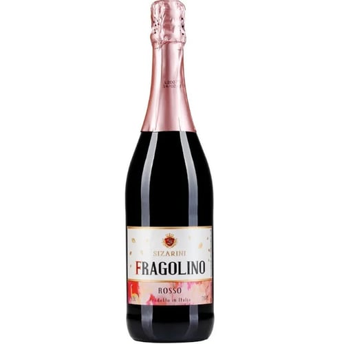 Вино ігристе Abbazia Sizarini Fragolino Rosso, червоне солодке, 0.75л 7.5% (DIS8005017102091)