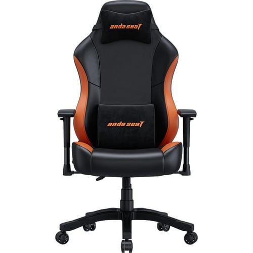 Ігрове крісло Anda Seat Luna Color Size L Black/Orange PVC