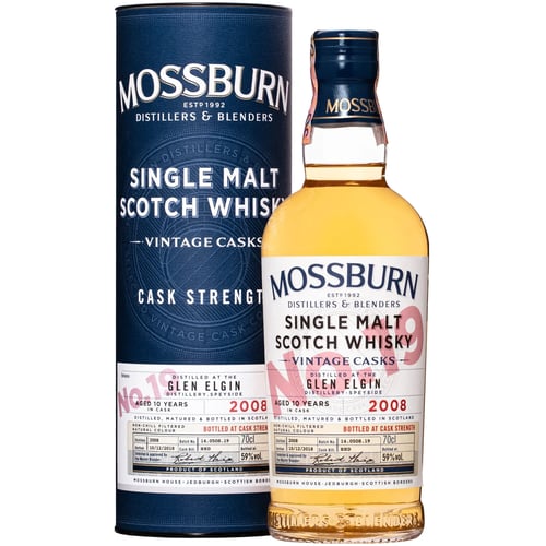 Віскі Mossburn Vintage Casks 19 Glen Elgin 10 YO, 59% 0.7л (MAR5060033847251)