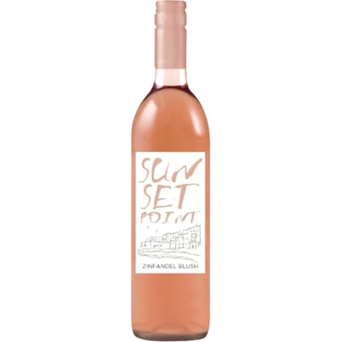 Вино Hallgarten Sunset Point Zinfandel Blush Rose рожеве напівсухе 13% 0.75 л (VTS4002410)