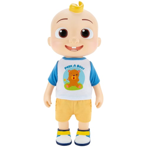 Интерактивная игрушка CoComelon Deluxe Interactive JJ Doll Джей Джей со звуком (CMW0058)