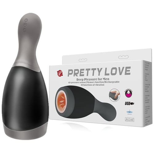 Мастурбатор с вибрацией Pretty Love - Deep Pleasure for Men, BM-00900T43