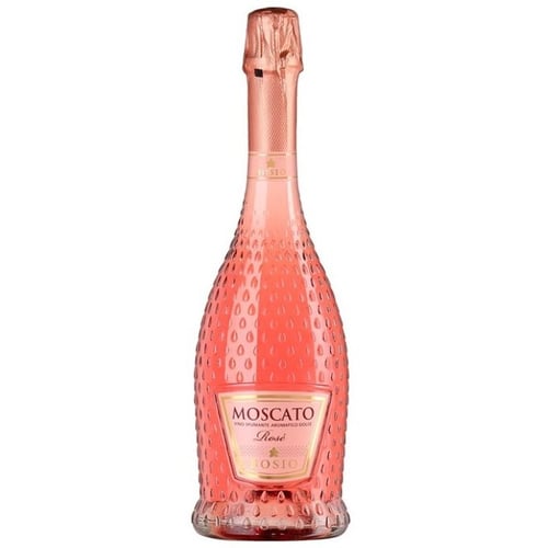 Ігристе вино Bosio Family Estates Bosio Moscato Spumante Rosé рожеве солодке 7.5% 0.75 (WHS8032793970460)