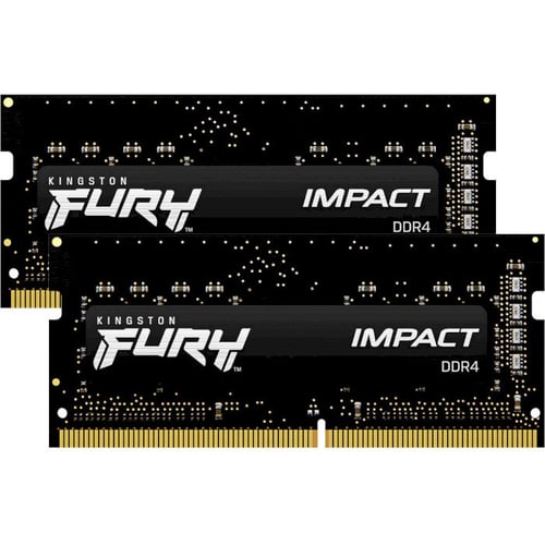 Kingston FURY 32 GB (2x16 GB) SO-DIMM DDR4 3200 MHz Impact (KF432S20IBK2/32)