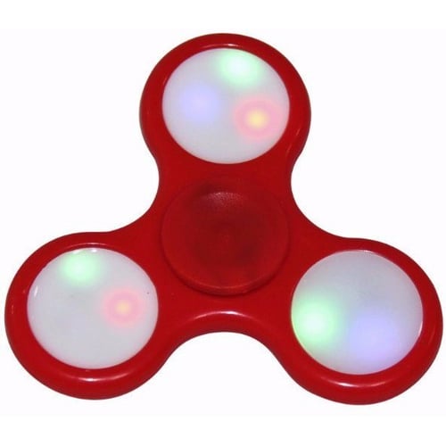 Спиннер Fidget Spinner Hand 3D-LED Red