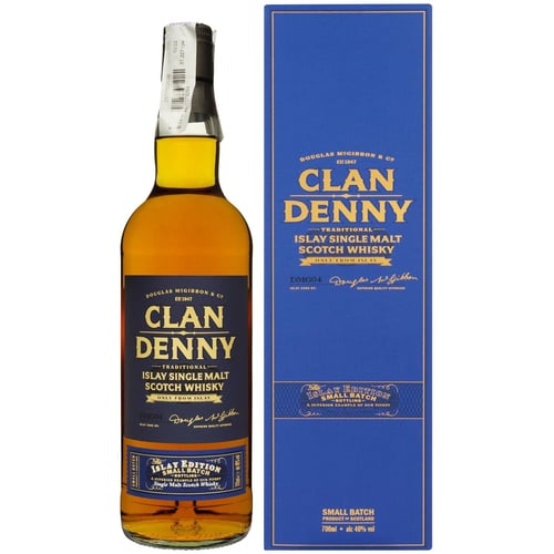 Віскі Clan Denny Islay Single Malt 40% 0.7 л (FSH_5014218821659)