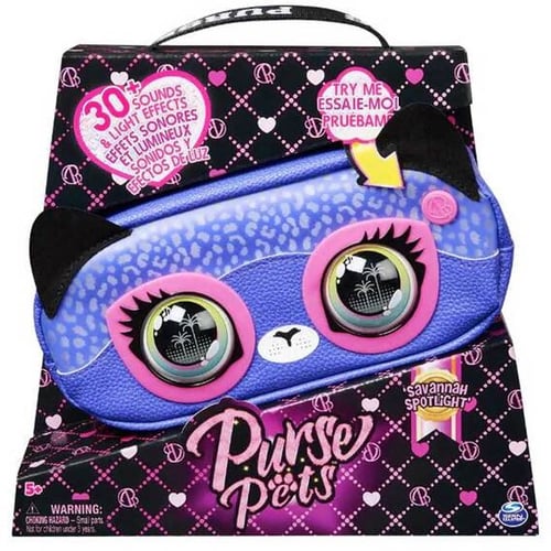 Интерактивная сумочка на пояс Spin Master Purse Pets Гепард (SM26708/7528)