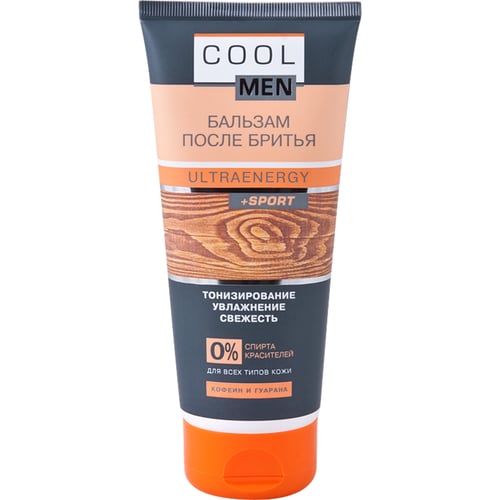 Cool Men Ultraenergy + Sport Бальзам после бритья 200 ml