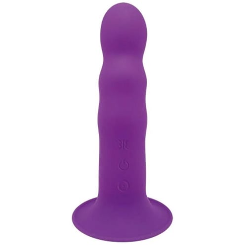 Двошаровий дилдо з вібрацією Adrien Lastic Hitsens 3 Purple