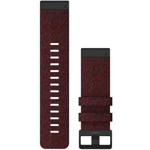 Garmin QuickFit 26mm Watch Bands Heathered Red Nylon (010-12864-06)