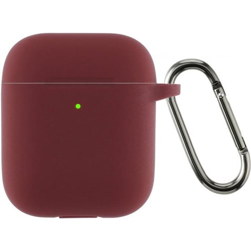 Чохол ArmorStandart Ultrathin Silicone Case With Hook Burgundy (ARM59680) для Apple AirPods 2