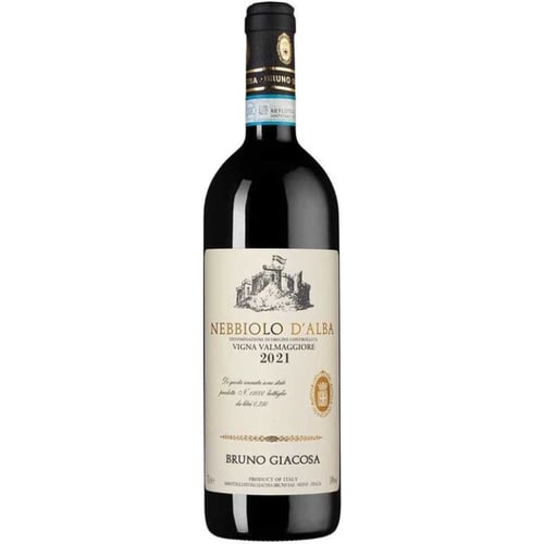 Вино Giacosa Bruno Nebbiolo d'Alba Vigna Valmaggiore 2021 червоне сухе 0.75 л (BWR7449)