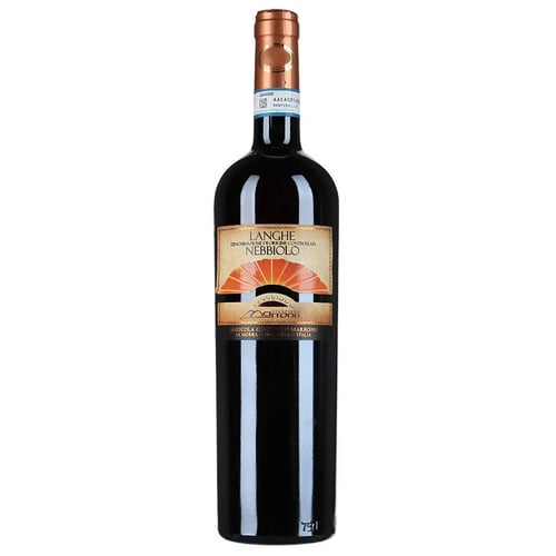 Вино Gian Piero Marrone Langhe Nebbiolo DOC, красное сухое, 13% 0.75л (MAR8029511000110)