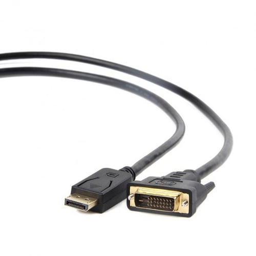 Кабель і перехідник Cablexpert Display Port для DVI 24+1pin 1.8m (CC-DPM-DVIM-1.8М)