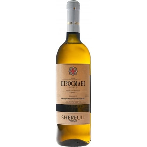 Вино SHEREULI Піросмані, біле напівсолодке, 0.75л 9-13% (DDSAU1M008)