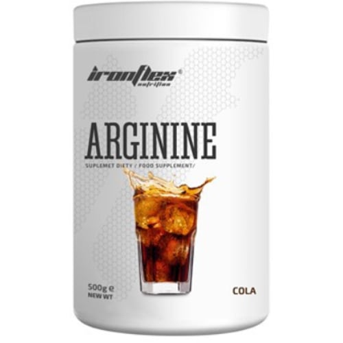 Аминокислота для спорта IronFlex Nutrition Arginine 500 g /200 servings/ Cola