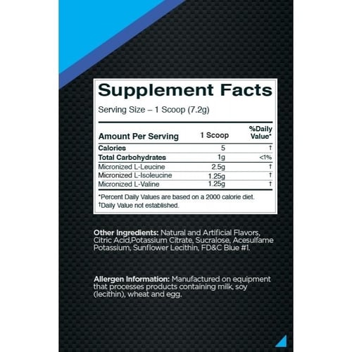 Амінокислота для спорту Rule One Proteins R1 BCAAs 444 g /60 servings/ Orange