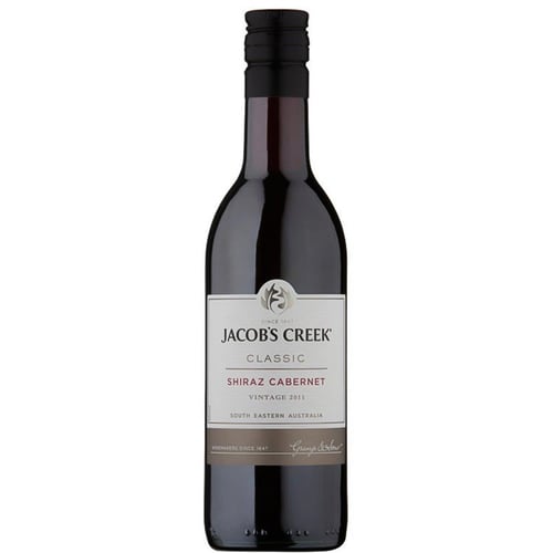 Вино Jacob's Creek Classic Shiraz Cabernet, червоне сухе, 0.187л (STA9300727548115)