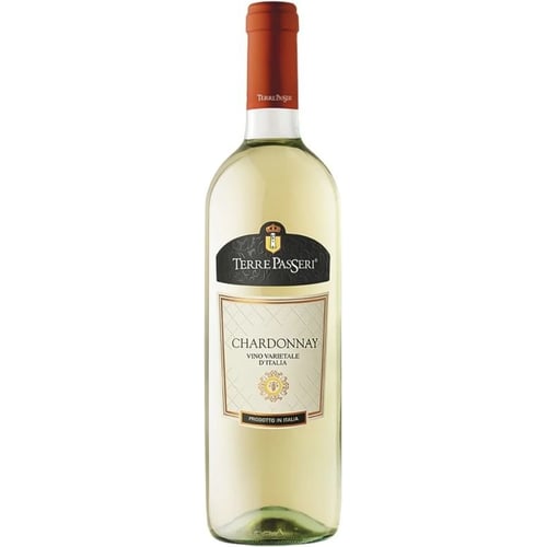 Вино Terre Passeri Chardonnay белое сухое 0.75 л (YL8000013024675)