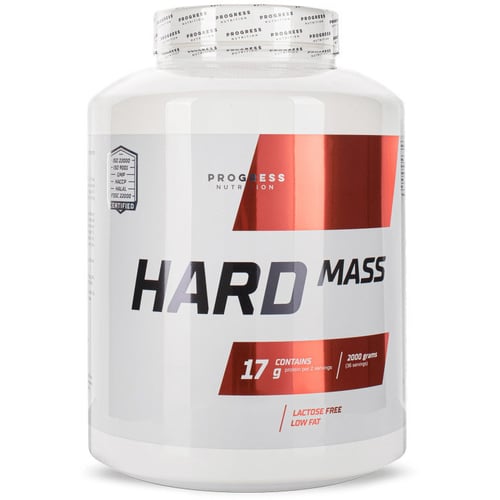 Гейнер Progress Nutrition Hard Mass 2000 g / 36 servings / Chocolate